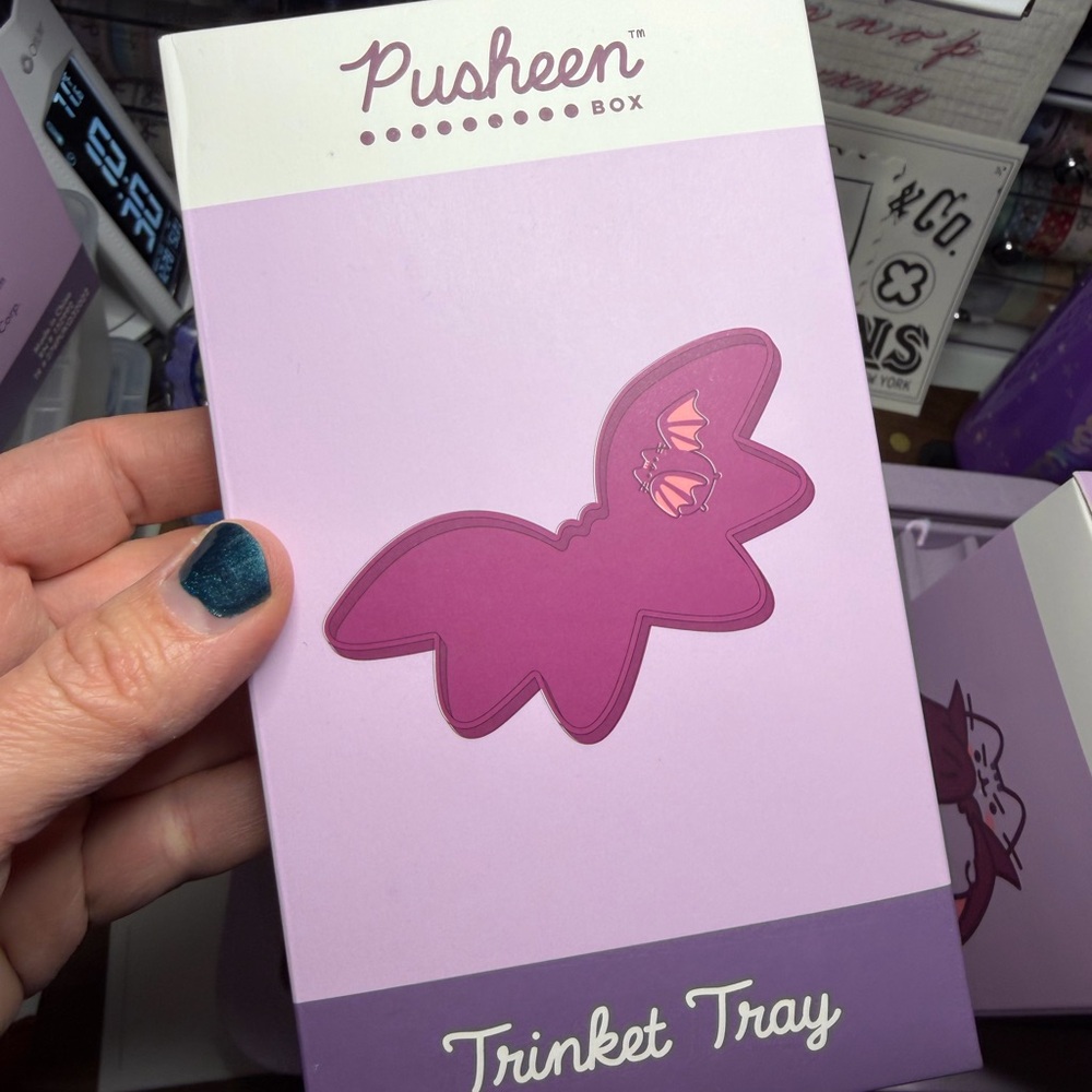 Pusheen Box Vampire Purple Trinket Tray